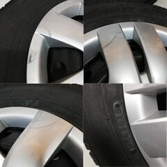 ＜新品スタッドレス  &  ホイール 4本＞ 165/70R1 4 トーヨータイヤ 2015年製 14x5J トヨタ純正 4H -100 アクア等　　～横浜市旭区 ズーラシア近く～