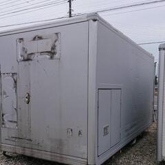 【匝瑳市八日市場】No.Y-8 棚付きコンテナ 長さ約440cm×幅208cm×高さ235cmくらい 配送可