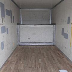 【匝瑳市八日市場】No.Y-8 棚付きコンテナ 長さ約440cm×幅208cm×高さ235cmくらい 配送可