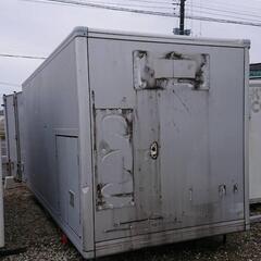 【匝瑳市八日市場】No.Y-8 棚付きコンテナ 長さ約440cm×幅208cm×高さ235cmくらい 配送可