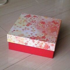 【12日お引取予定】綺麗な紙箱