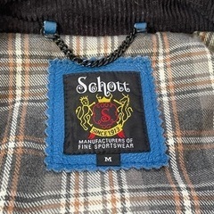 ショット　schott 　ライダースジャケット　クラシックレーサージャケット　サイズM