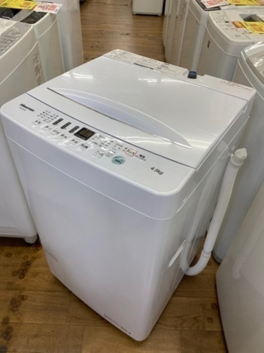 豪華 I357　Hisense4.5ｋ洗濯機　2021年式 洗濯機