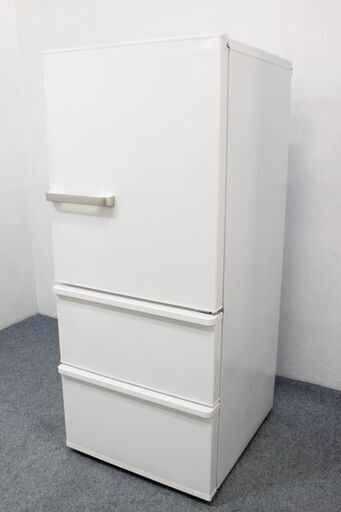 高年式 アクア 3ドア冷凍冷蔵庫 272L AQR-27K(W)ウォームホワイト カップル ファミリー 2021年製 AQUA  中古家電 店頭引取歓迎 R4933)