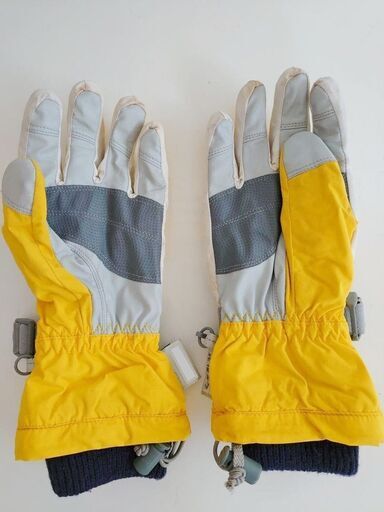Descente スキーグローブ手袋ジュニアlサイズ黄 白 Hanamata J 南古谷のスキーの中古あげます 譲ります ジモティーで不用品の処分