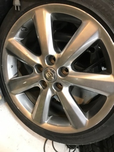 【中古】TOYOTA 225/45 R18 純正タイヤ＆ホイールセット