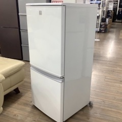 安心の1年保証付！2018年製 SHARP(シャープ)の2ドア冷蔵庫「SJ-14E5