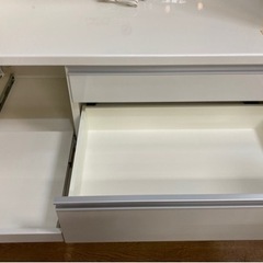 パモウナ レンジボード 食器棚 幅120cm 中古