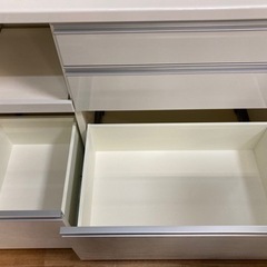 パモウナ レンジボード 食器棚 幅120cm 中古