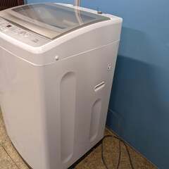 (売約済み)2021年製 AQUA アクア 全自動洗濯機 洗濯脱水7.0Kg AQW-GP70JJ ホワイト 標準使用水量約113L 3Dアクティブ洗浄