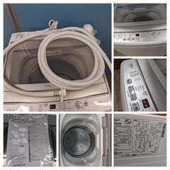 (売約済み)2021年製 AQUA アクア 全自動洗濯機 洗濯脱水7.0Kg AQW-GP70JJ ホワイト 標準使用水量約113L 3Dアクティブ洗浄