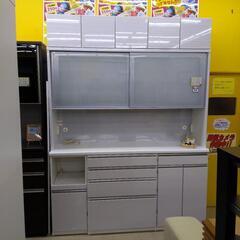 ⭐️上棚収納付き⭐️ 松田家具 レンジボード ポサーダ ダイニングボード W179×D49×H239cm 0111-01