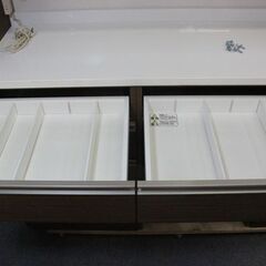 ニトリ キッチンボード リガーレ 幅160 組み合わせ モイス ソフトクローズ ブラウン系 NITORI 食器棚 中古家具 店頭引取歓迎 R4944)