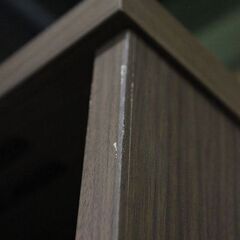 ニトリ キッチンボード リガーレ 幅160 組み合わせ モイス ソフトクローズ ブラウン系 NITORI 食器棚 中古家具 店頭引取歓迎 R4944)