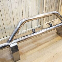 ★ジムニー JA11取り付け品 フロントバンパー 車 部品 パーツ カスタム USED ★