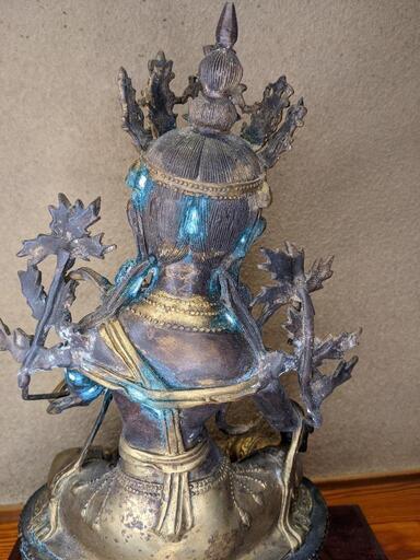 チベット 多羅菩薩 仏像 アンティーク その2