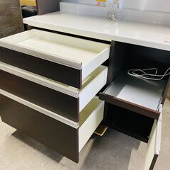 キッチン家具が大特価❕パモウナ レンジボード❕早い物勝ちです❕J7