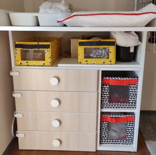 ★交渉可★　おむつ交換台セット　IKEA Stuva/Folja