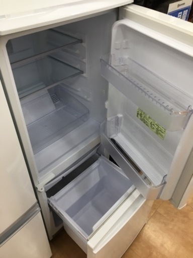 SHARP 2013年製 137L 冷凍冷蔵庫 SJ-14X-W