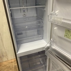 2017年製 シャープ 2ドア 冷蔵庫 271L SJ-PD27C-T 菊倉NS