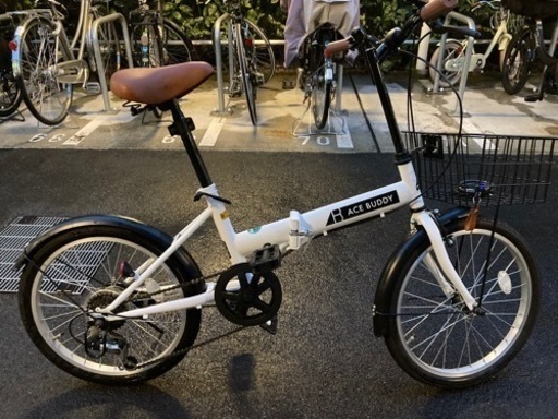 ACE BUDDY 206-5 20インチ 6段変速 折りたたみ自転車