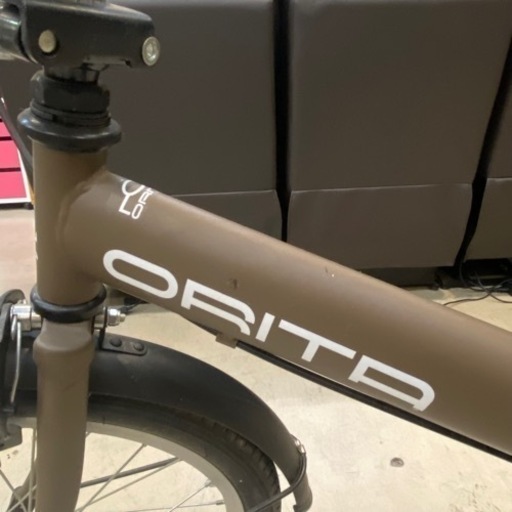 ORITA オリタ 折りたたみ自転車 ダークグレー 街乗り 通勤 通学 サイクリング