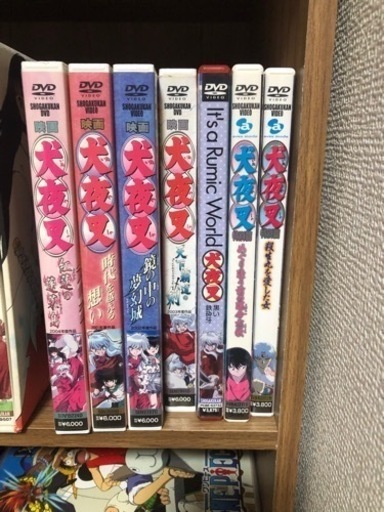 売ります、犬夜叉 劇場版 特別版 まとめ売り DVD