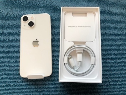 新品未使用 SIMフリー Apple iPhone 13 mini 128GB スターライト