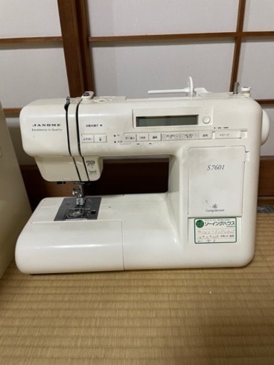 【ジャノメ】コンピューターミシン　S7601