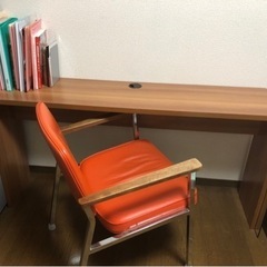 【ネット決済】机(椅子付き)