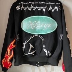 XLARGE エクストララージ　レーシングジャケット　アウター　希少