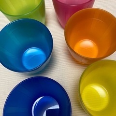 IKEA プラスチックカップ　６個セット