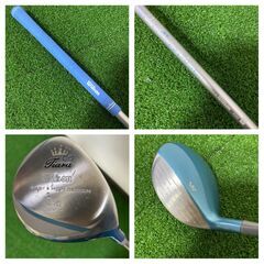 レディース　ゴルフクラブセット　キャディバッグ付き　ウイルソン　コブラ