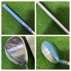 レディース　ゴルフクラブセット　キャディバッグ付き　ウイルソン　コブラ