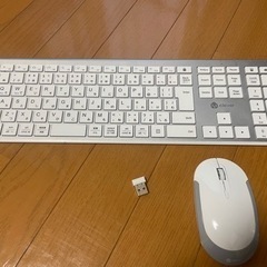 【ネット決済】キーボード+マウス　(USB挿してつながります)
