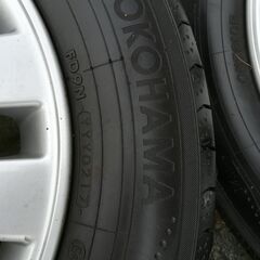 C26セレナ純正アルミホイール & ノーマルタイヤ195/65R15 4本セット