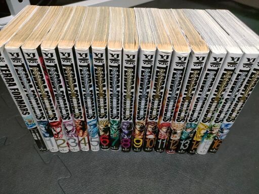 経典ブランド テラフォーマーズ16巻 全巻セット 経典ブランド テラフォーマーズ16巻 全巻セット