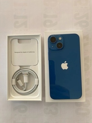 SIMフリー iPhone 13 mini ブルー128GB