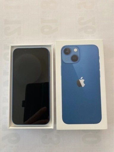 2022人気新作 13mini iPhone ブルー 未使用 新品 128GB - スマートフォン本体