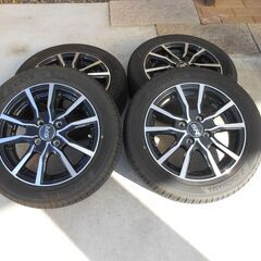 （値下げ）夏ラジアルタイヤ＆アルミホイルセット