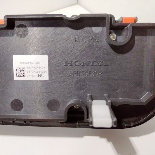 内装、インテリア 美品 HONDA JF-3 NBOX エアコンコントローラー 