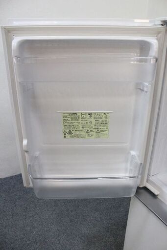 シャープ SJ-GD14C-Ｗ 冷蔵庫 137L/どっちもドア クリアホワイト
