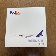 未開封】FedEx  ボーイング777F  模型