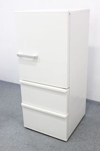 アクア 3ドア冷凍冷蔵庫 272L 自動製氷 AQR-SV27HBK(W)アンティークホワイト 2019年製 AQUA  中古家電 店頭引取歓迎 R4992)