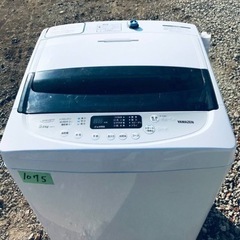 ①✨2021年製✨1075番 山善✨全自動電気洗濯機✨YWMA-...