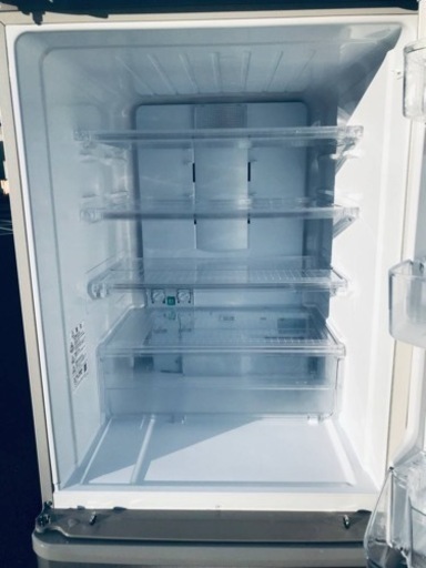 ⑤✨2019年製✨‼️350L‼️736番 シャープ✨ノンフロン冷凍冷蔵庫✨SJ-W352E-S‼️