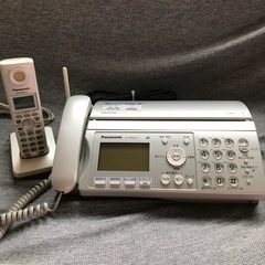 電話FAX Panasonic製（子機付き）