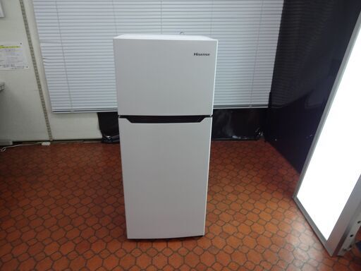 ID 992957　冷蔵庫　２ドア　ハイセンス120L　２０２０年製　HR-B12C