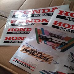 HONDAのシール(3枚)