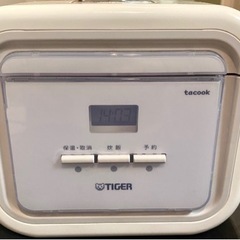 【取引決定済】Tiger炊飯器(3合) 2014年購入【JAJ-...